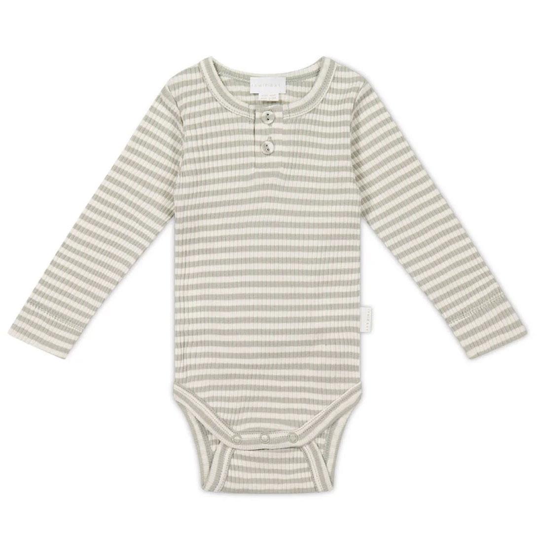 Jamie Kay Organic Cotton Modal Long Sleeve Bodysuit